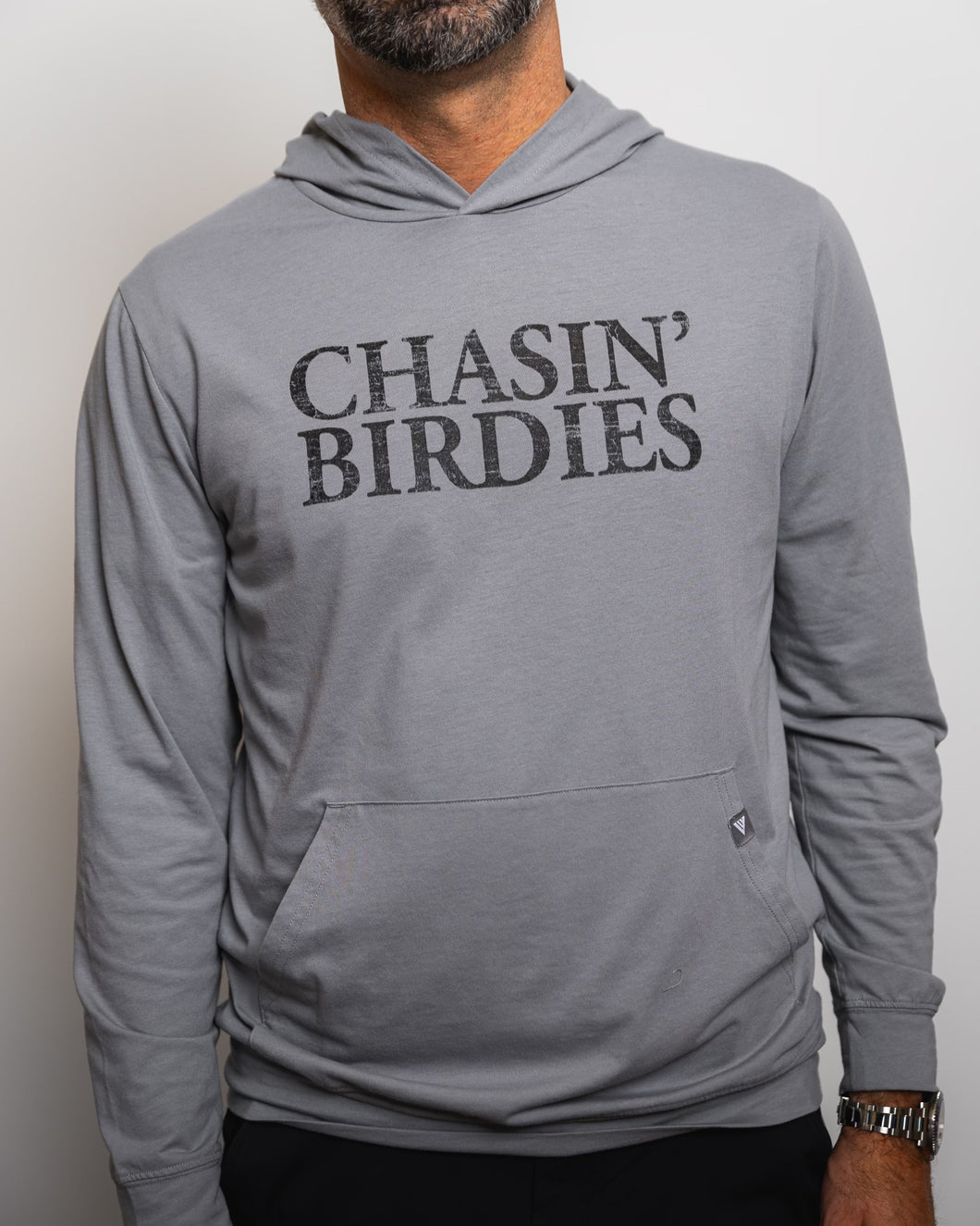 Chasin' Birdies Grey Long Sleeve T-Shirt