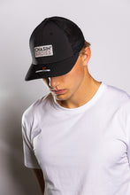 Load image into Gallery viewer, Chasin&#39; Birdies Pukka All Black Patch Tech Hat
